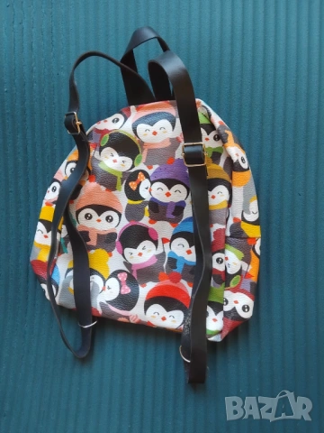 Детска раница на пингвинчета, снимка 2 - Кенгура и ранички - 53663580