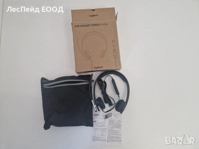 H650E СТЕРЕО ЖИЧНИ СЛУШАЛКИ USB LYNC 