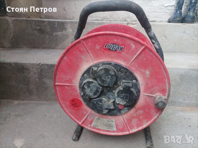 Макара удължител 3х2.5 - 18м, снимка 2 - Разклонители и удължители - 52631923