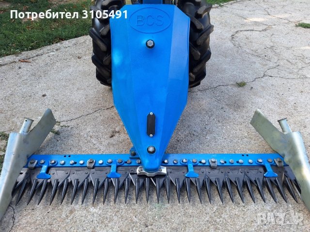 Палцова косачка BCS двуколка 10к.с. АСМЕ планинска, снимка 3 - Градинска техника - 51489212