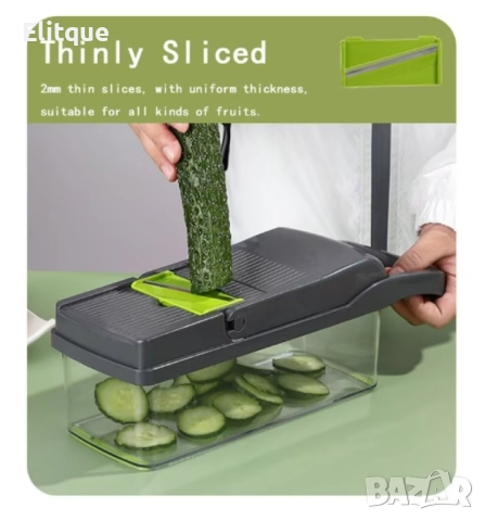 Кухненско ренде за плодове и зеленчуци 14 в 1, снимка 4 - Други - 52832213