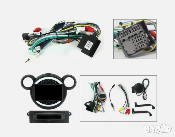 Android мултимедия CarPlay Android Auto + Камера Mini R60 R61, снимка 4 - Аксесоари и консумативи - 53928112