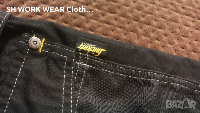 Snickers 3923 Rip-stop Pirate Work Shorts размер 50 / M-L работни къси панталони под коляното W4-354, снимка 11 - Панталони - 49292871