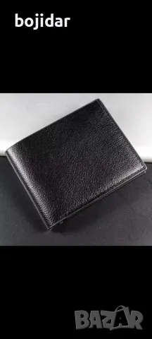 Мъжки портфейл от естествена кожа, снимка 2 - Портфейли, портмонета - 50176579