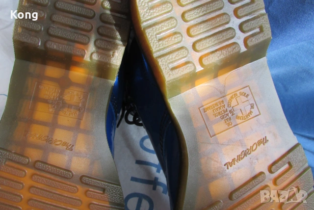 Мъжки кубинки Dr. Martens 1460 Royal Blue Обувки естествена кожа DSQUARED2 маратонки , снимка 3 - Мъжки боти - 53089776