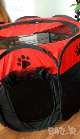 Нова,сгъваема кошара за куче,котка,заек , снимка 4 - За кучета - 52091738