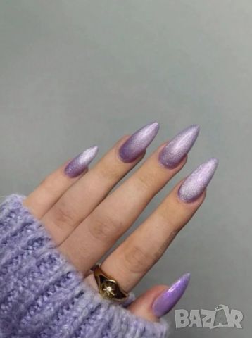 👑 💗Комплект Разкошни Press-on Изкуствени Нокти 24 броя 💋 КОД : nail1185💗 👑 💋 ➡️ 😱Уникалниииии, снимка 1 - Продукти за маникюр - 46715620