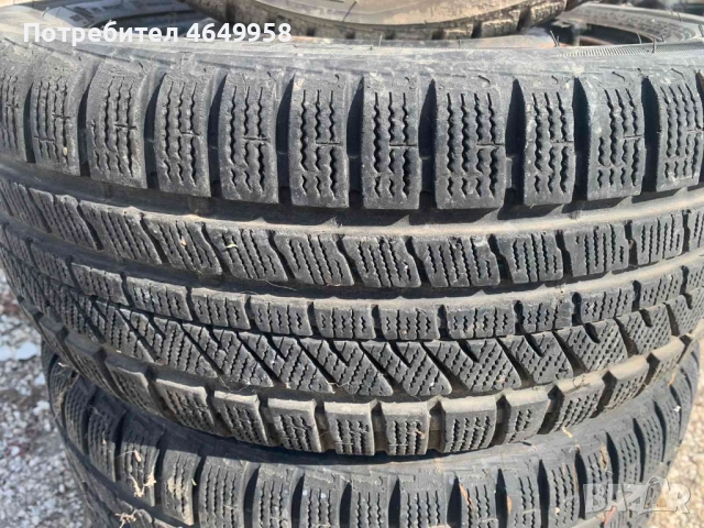 Джанти със гуми за Сеат Ибиза .Шкода,WV 195/50 15ц зимни, снимка 5 - Гуми и джанти - 52441797