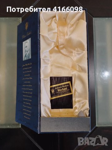 Бутилка Johnnie Walker Blue Label, снимка 4 - Колекции - 46847813