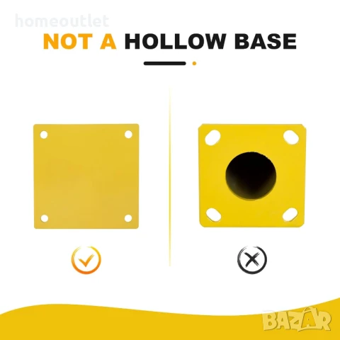 Паркинг / предпазна колона с универсално предназначение  XSJ-EUAQZ-422PCS, снимка 4 - Аксесоари и консумативи - 50847878