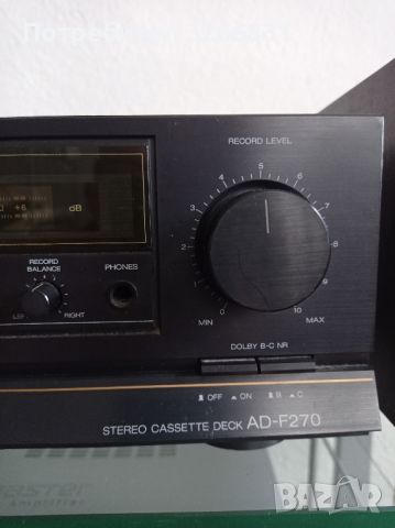 касетъчен дек AIWA  AD - F270H, снимка 4 - Декове - 46537017