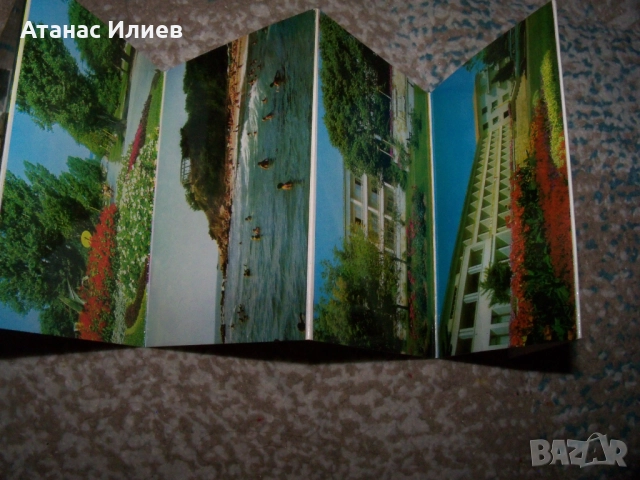 Соц фото сувенир картички от Курорт Дружба 1974г. Дипляна 9 броя картички., снимка 4 - Други ценни предмети - 51966878