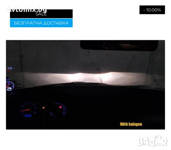 Н11 LED xenon крушки, модел STN1 за 10-24V, 65W, Canbus 6000K, комплект, БЕЗПЛАТНА ДОСТАВКА, снимка 6 - Аксесоари и консумативи - 49674286