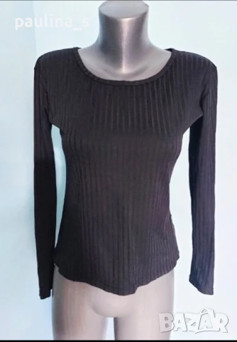 Два различни броя / Блуза с дълъг ръкав тип туника "dreamSTAR" и Черна от България  , снимка 13 - Блузи с дълъг ръкав и пуловери - 36462428