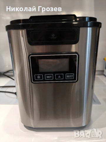 KESSER® Ледогенератор от неръждаема стомана 150 W Ледогенератор 12 кг 24 часа, снимка 7 - Други - 54102304
