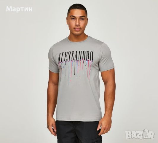 Мъжка тениска Alessandro Zavetti Artista - размер S, снимка 1 - Тениски - 46201344