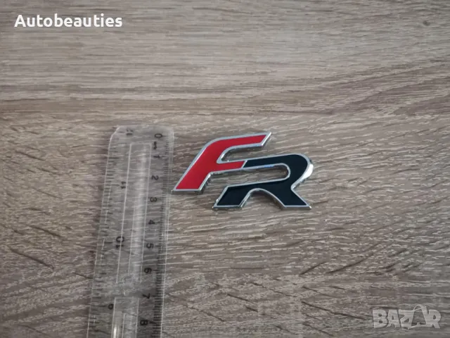 емблема Seat FR червено с черно , снимка 5 - Аксесоари и консумативи - 50123860