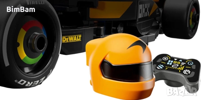 Конструктор LEGO® 77251 Speed ​​Champions - Болид McLaren F1® Team MCL38, снимка 5 - Конструктори - 52135658