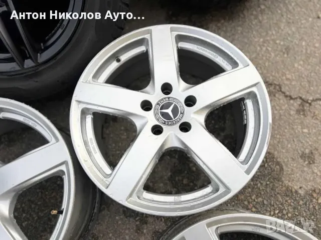 5х112 17 Джанти Mercedes C E Class W204 W205 W206 W212 W213 5x112 ЕТ 44 J 7.5 Централен отвор 66.6, снимка 6 - Гуми и джанти - 48718998