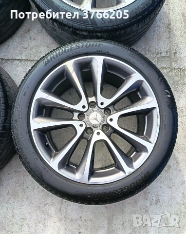 18ки OEM джанти за Mercedes E class w213 с летни гуми , снимка 5 - Гуми и джанти - 53593660