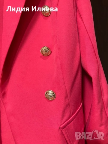 Розово сако, снимка 3 - Сака - 52879312