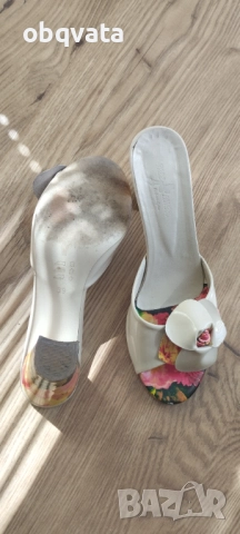 Дамски чехли с ток Fabiano , снимка 5 - Чехли - 51829943