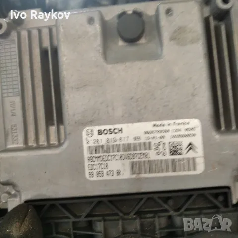 ECU PEUGEOT 1.6HDI 0281019817 ,  9805947380, снимка 1 - Части - 47792493