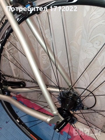 Шосеен велосипед Cannondale r 700 Campagnolo, снимка 7 - Велосипеди - 53398923