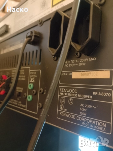 Продавам ресивер Kenwood, снимка 3 - Ресийвъри, усилватели, смесителни пултове - 52510390