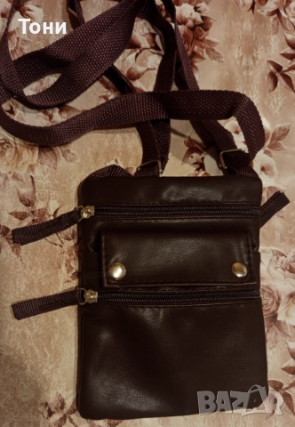 Нова Кожена Мъжка Чанта , снимка 3 - Чанти - 52366838