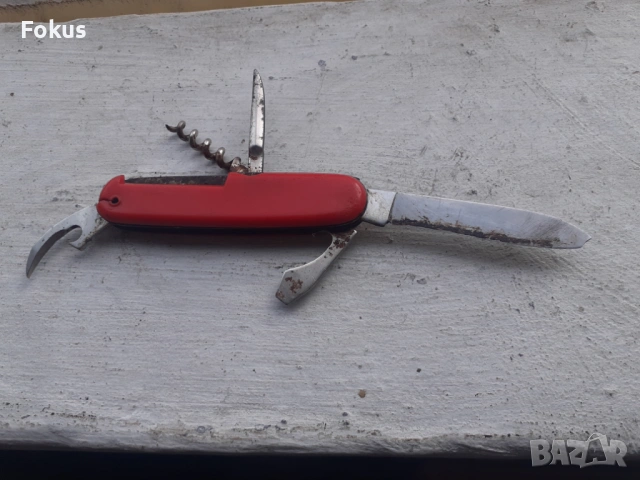 Старо джобно ножче Германия със забележки, снимка 4 - Антикварни и старинни предмети - 53339565