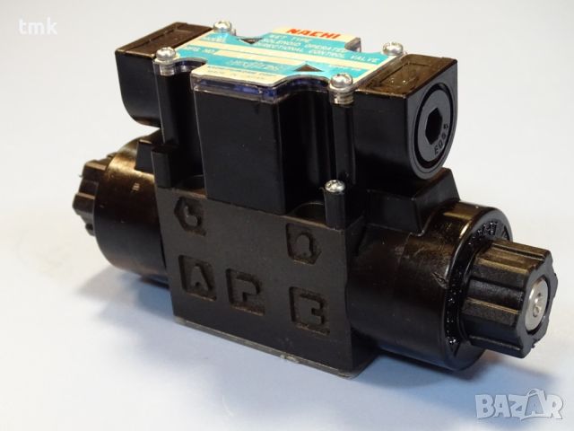 Хидравличен разпределител NACHI SL-G01-C6-R-C1-10 100/110V solenoid operated directional valve, снимка 2 - Резервни части за машини - 45336965