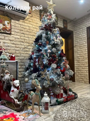 СНЕЖНИ ЕЛХИ Снежен сън с два вида клони – дебели и тънки, смесени за перфектен зимен ефект, снимка 8 - Декорация за дома - 52344604