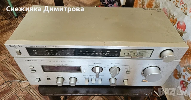 Усилвател Technics SU-V4A class A+тунер Technics ST-Z35L, снимка 4 - Аудиосистеми - 51074525