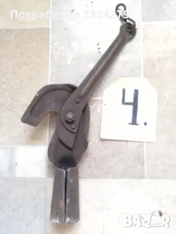 Стари овощарски ножици за клони храсти от 50-те години., снимка 10 - Антикварни и старинни предмети - 37128258