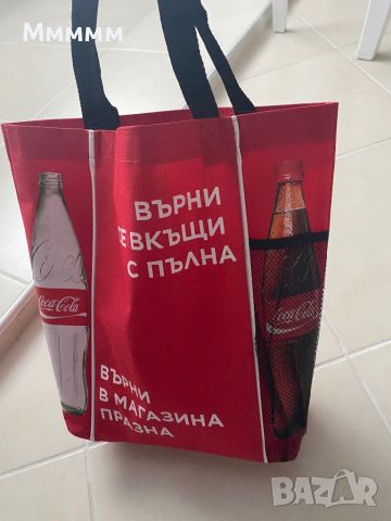 Чанта от плат Coca Cola, снимка 1 - Чанти - 46411962