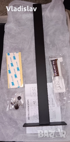 Държач за кърпи NEWRAIN Неръждаема стомана, снимка 3 - Хавлиени кърпи - 52108899