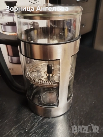  Френска преса ERNESTO – 1 литър (чисто нова), снимка 5 - Кафемашини - 52840559