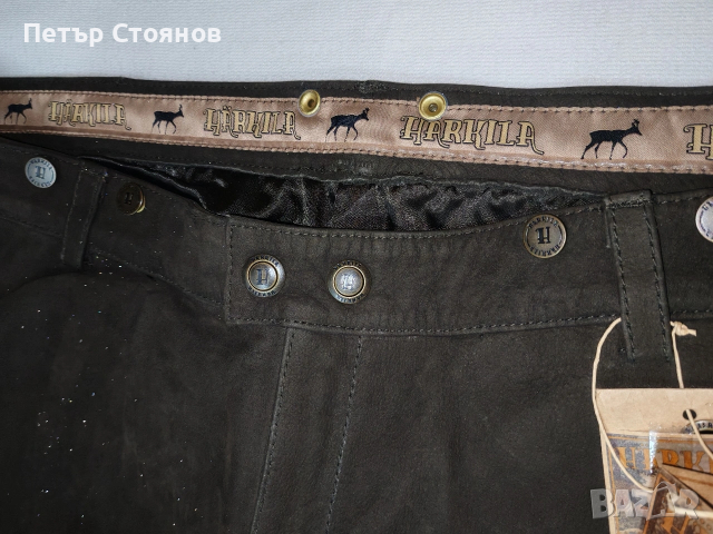 Страхотни 7/8 ловни кожени панталони HARKILA размер 60, снимка 6 - Екипировка - 53915499