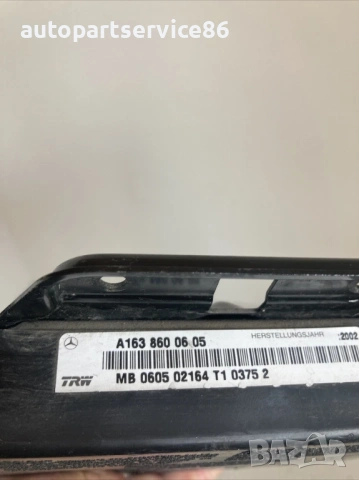 Модул на предна дясна врата 400 CDI за Mercedes ML W163 (2004) 400Cdi A1638600605 , снимка 2 - Части - 54136049