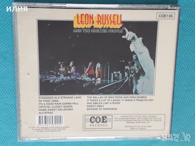 Leon Russell – 1971 - Leon Russell And The Shelter People(Classic Rock), снимка 4 - CD дискове - 45059427
