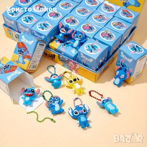 Ключодържател на Дисни 24бр подаръци за деца за рожден ден Стич Капибара Марвел Hello Kitty, снимка 15 - Други - 50447339