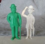 Колекционерски фигурки Tintin и Professor Calculus 70-ти години. ESSO Белгия., снимка 1