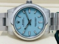 Rolex Oyster Perpetual 36mm Steel Light Blue Dial Automatic Дамски Различни Цветове, снимка 4