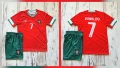 Екип Роналдо Червен зелен PORTUGAL Новия Екип Ronaldo 7 cr7 Комплект, снимка 1