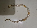 Нова гривна с естествени перли, снимка 4