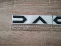 черен надпис Дачия Dacia нов стил, снимка 5