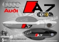 AUDI A7 стикери дръжки SKD-AU-A7, снимка 1