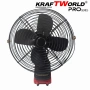 Акумулаторен Преносим вентилатор KraftWorld PRO 21V с 2 батерии 4Ah, снимка 3