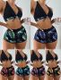 Нов модерен многоцветен комплект секси бикини от три части, 10цвята , снимка 1 - Бански костюми - 45449838